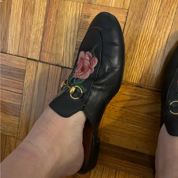 Gucci Backless Loafers - Picture 5 of 6